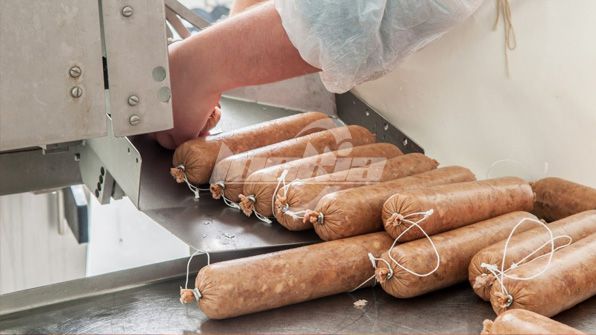 Линия по переработке колбас Презентация видеопродукции