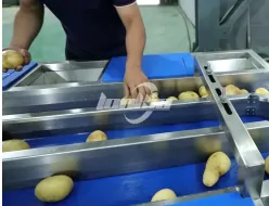 Линия по очистке и нарезке картофеля