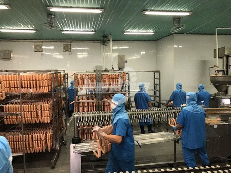 Линия по производству колбасных изделий