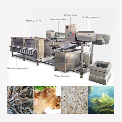 Машина для мойки морепродуктов